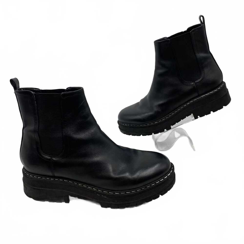 Marc Fisher Black Ankle Boots Platform | Womens 11